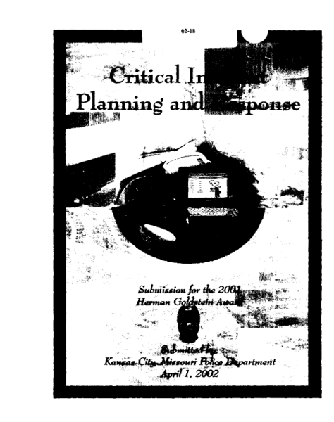 Critical Incident Planning and Response