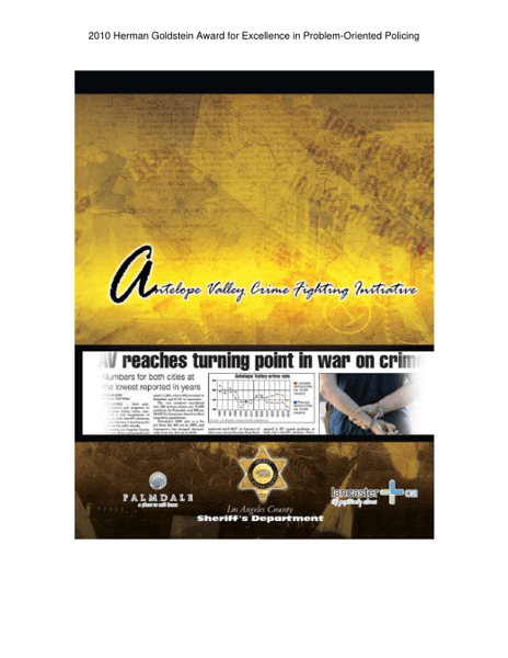 Antelope Valley Crime Fighting Initiative