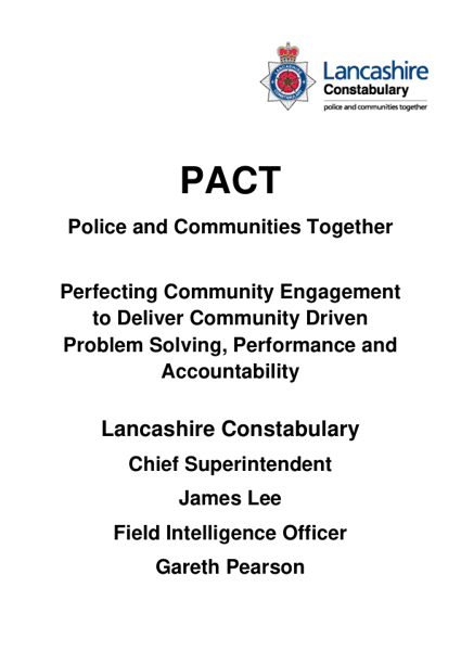 Police and Communities Together