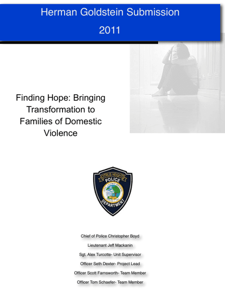 Finding Hope: Bringing Transformation to Families of Domestic Violence