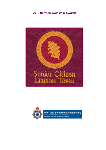 The Senior Citizen Liaison Team