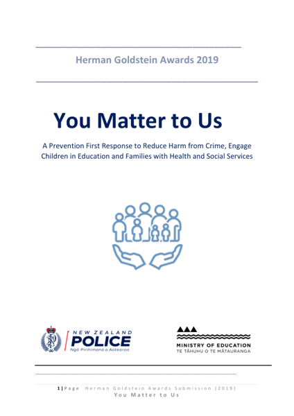 You Matter to Us