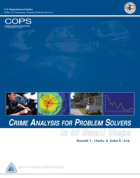 Crime Analysis for Problem Solvers In 60 Small Steps