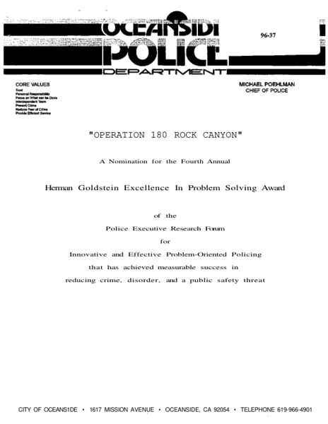 Operation 180 Rock Canyon