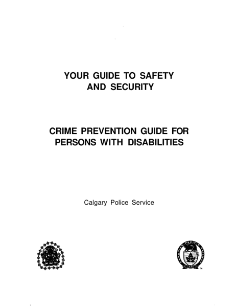 Persons With Disabilities Program