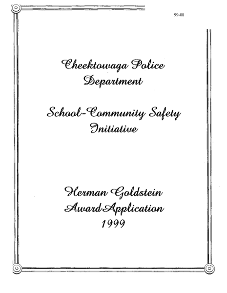 SchoolCommunity Safety Initiative