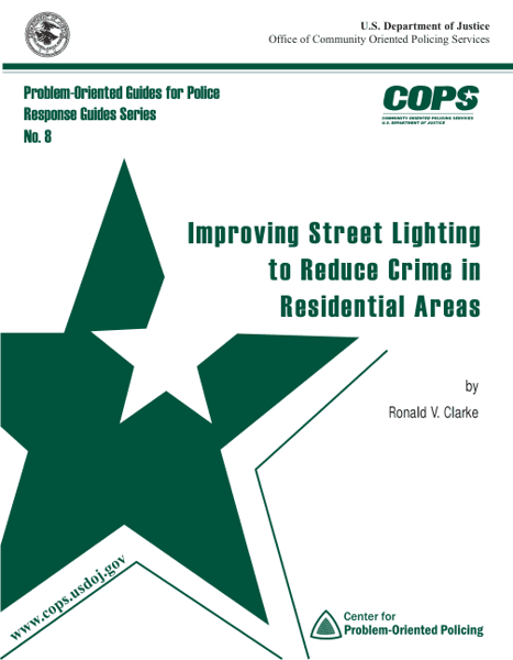 Improving Street Lighting to Reduce Crime in Residential Areas