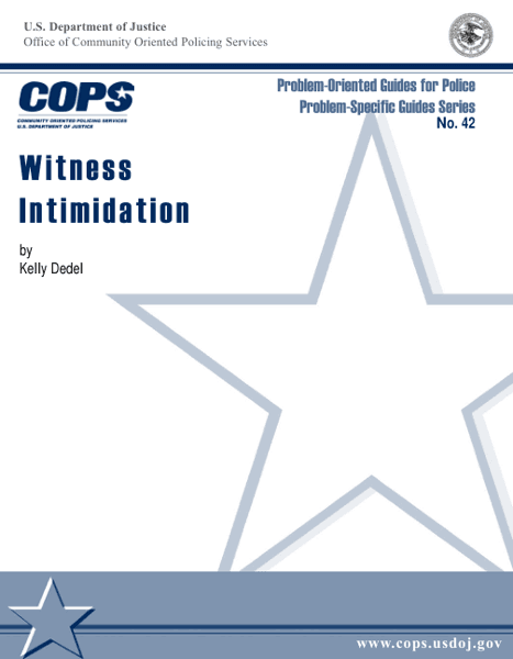 Witness Intimidation